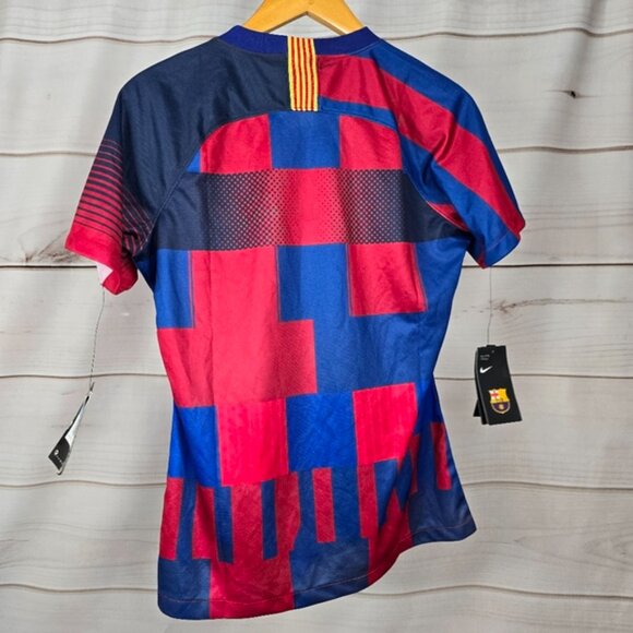 Nike FC BARCELONA 20TH ANNIVERSARY Stadium Jersey Womens M Slim Fit 943018-456 - Picture 5 of 6